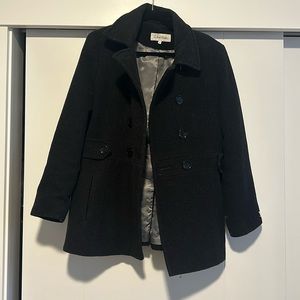 CALVINKLEIN Black Peacoat